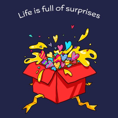 Life is full of Surprises - KIDS Tee