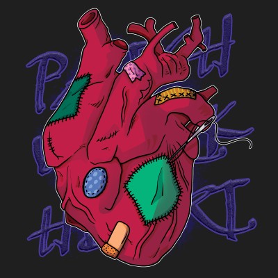 Patchwork Heart - KIDS Tee