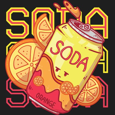Orange Soda - KIDS Tee